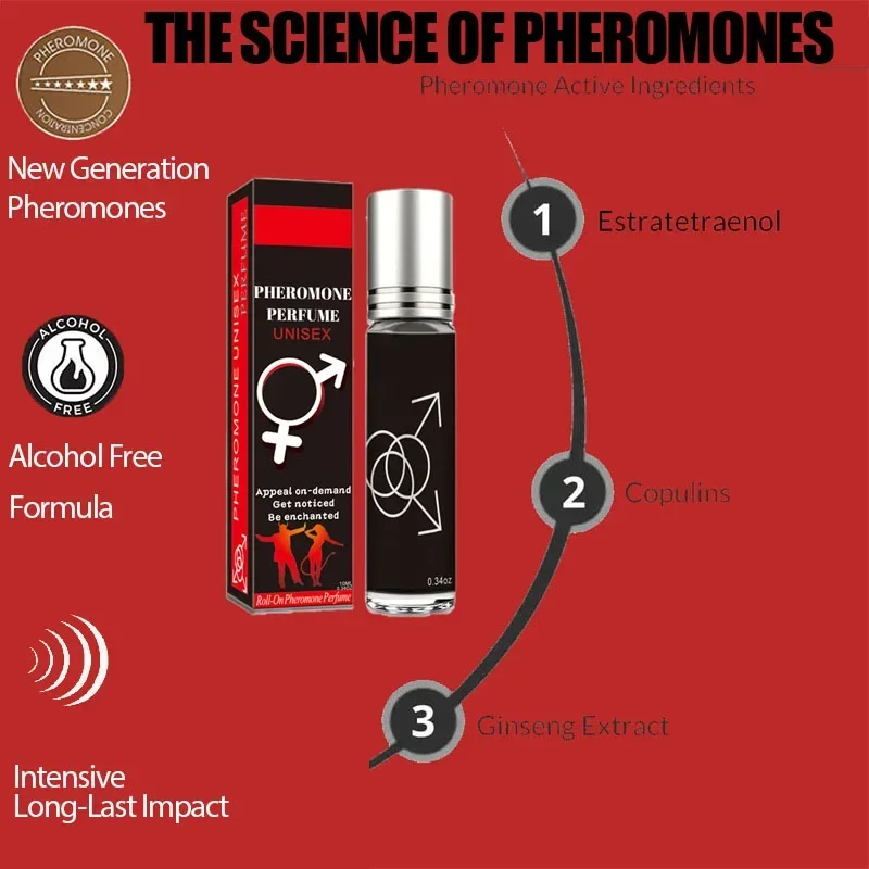 Perfume de feromonas para hombres y mujeres, Perfume íntimo, pareja, coqueteo, seducción, Perfume erótico, fragancia Sexy, aroma corporal