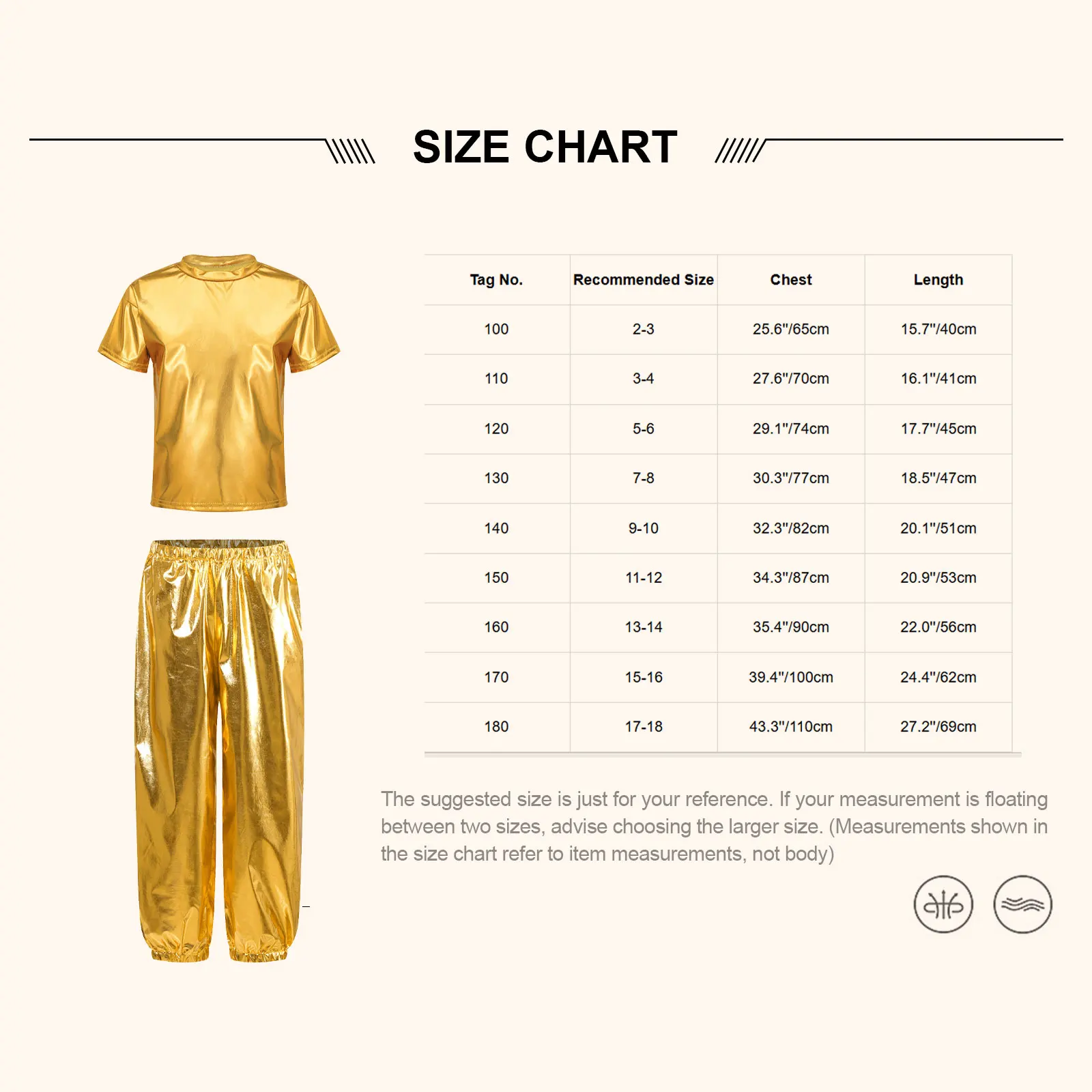 Jazz Hip Hop Dance Outfit für Kinder Jungen Mädchen Glänzende metallische Kurzarm-T-Shirts mit Hosen Sportset Moderne Street Dancewear