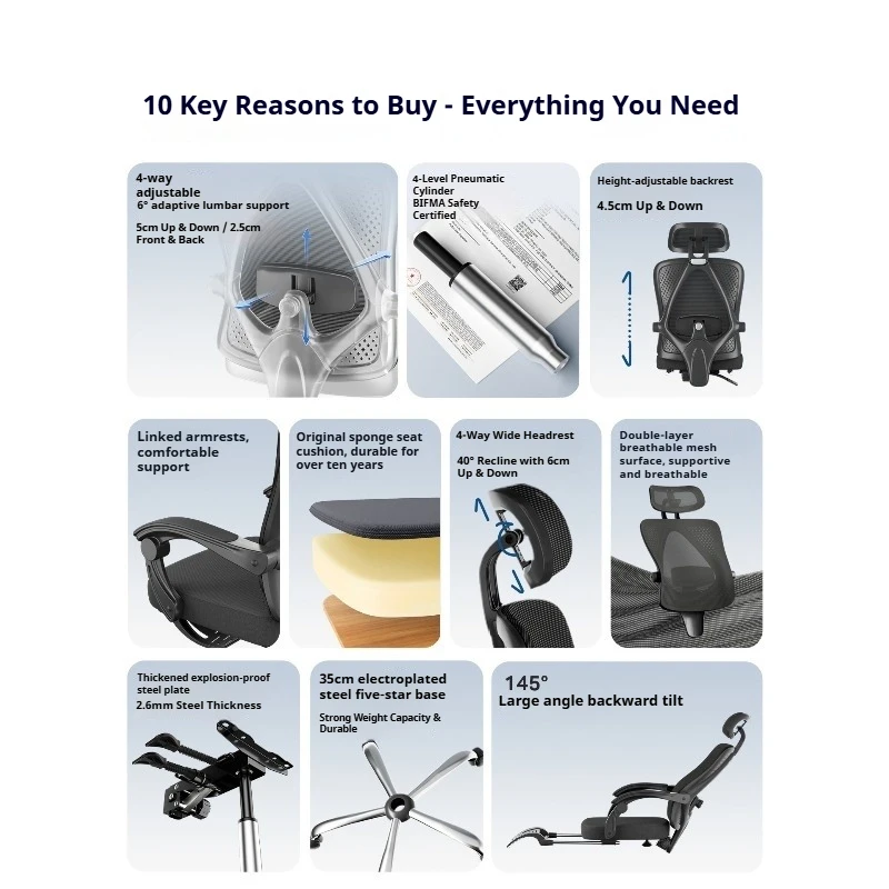 Stool Chair Computer Desk Chairs Gaming Office Chair Ergonomic Design Armchair Chaise Gaming Chairs for Adults Gamer Bureau