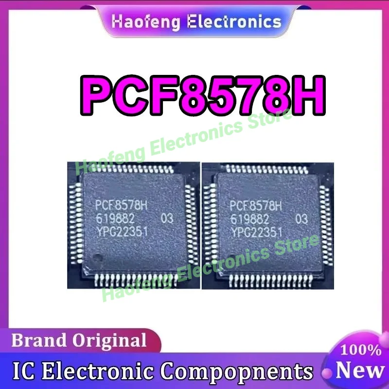 PCF8578H IC LCD Driver QFP64 Nuevo en stock