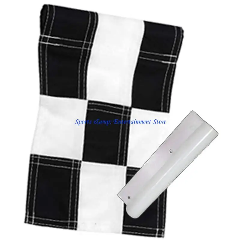 G7NF Golf Putting Green Targets Flag Tear Resistant Enhances Visibilities Pattern
