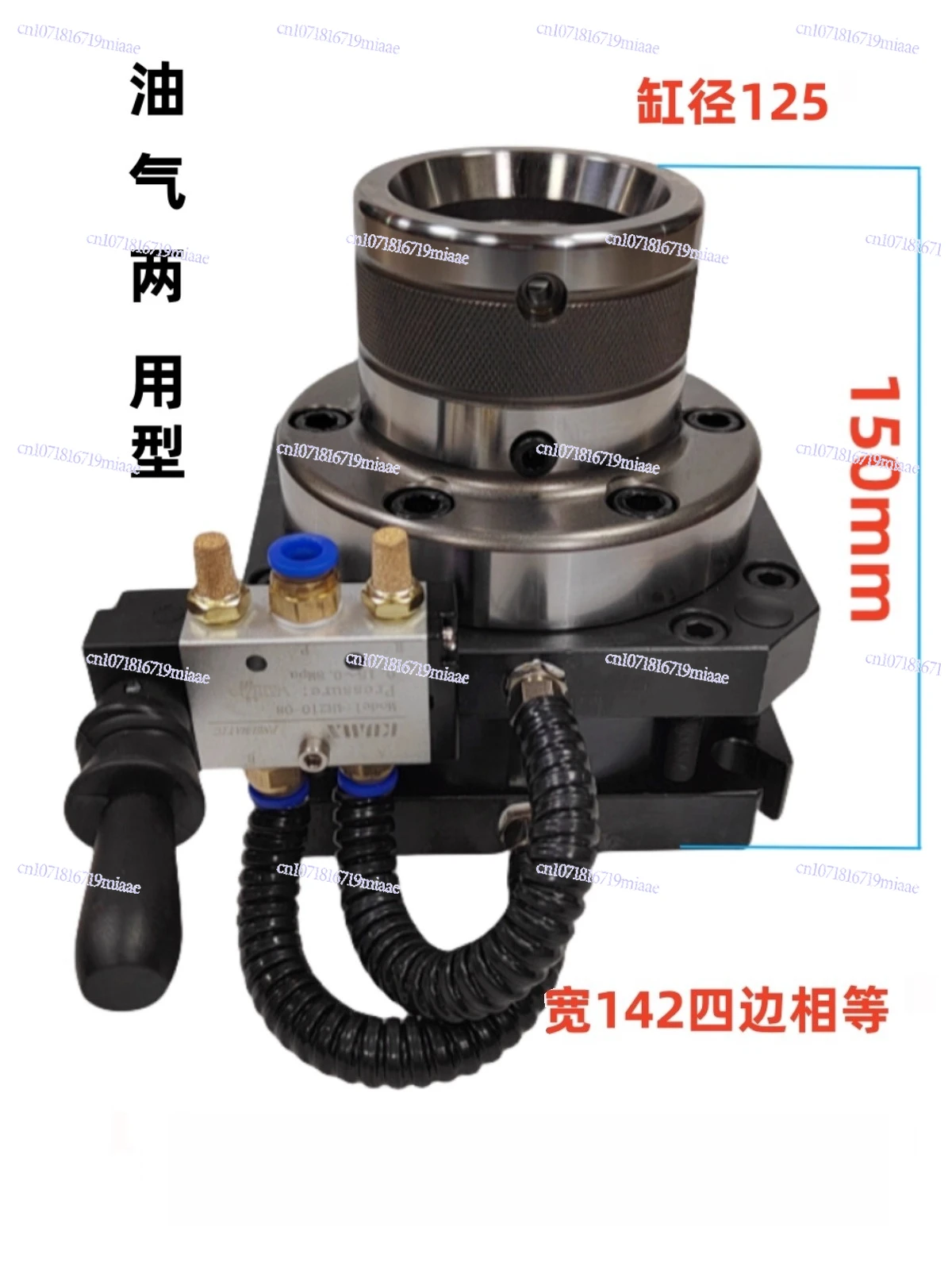 0640 Pneumatic Clamp Seat Hydraulic Pneumatic Dual-purpose Type with 40 Chucks