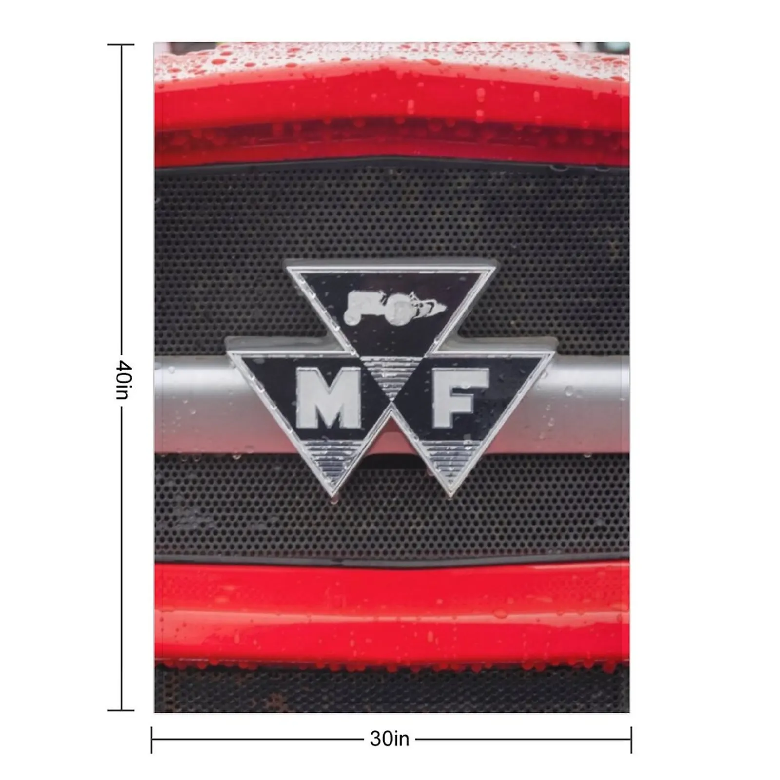 Vintage Massey Ferguson badge Throw Blanket Giant Sofa Weighted Bed linens Decorative Sofa Blankets