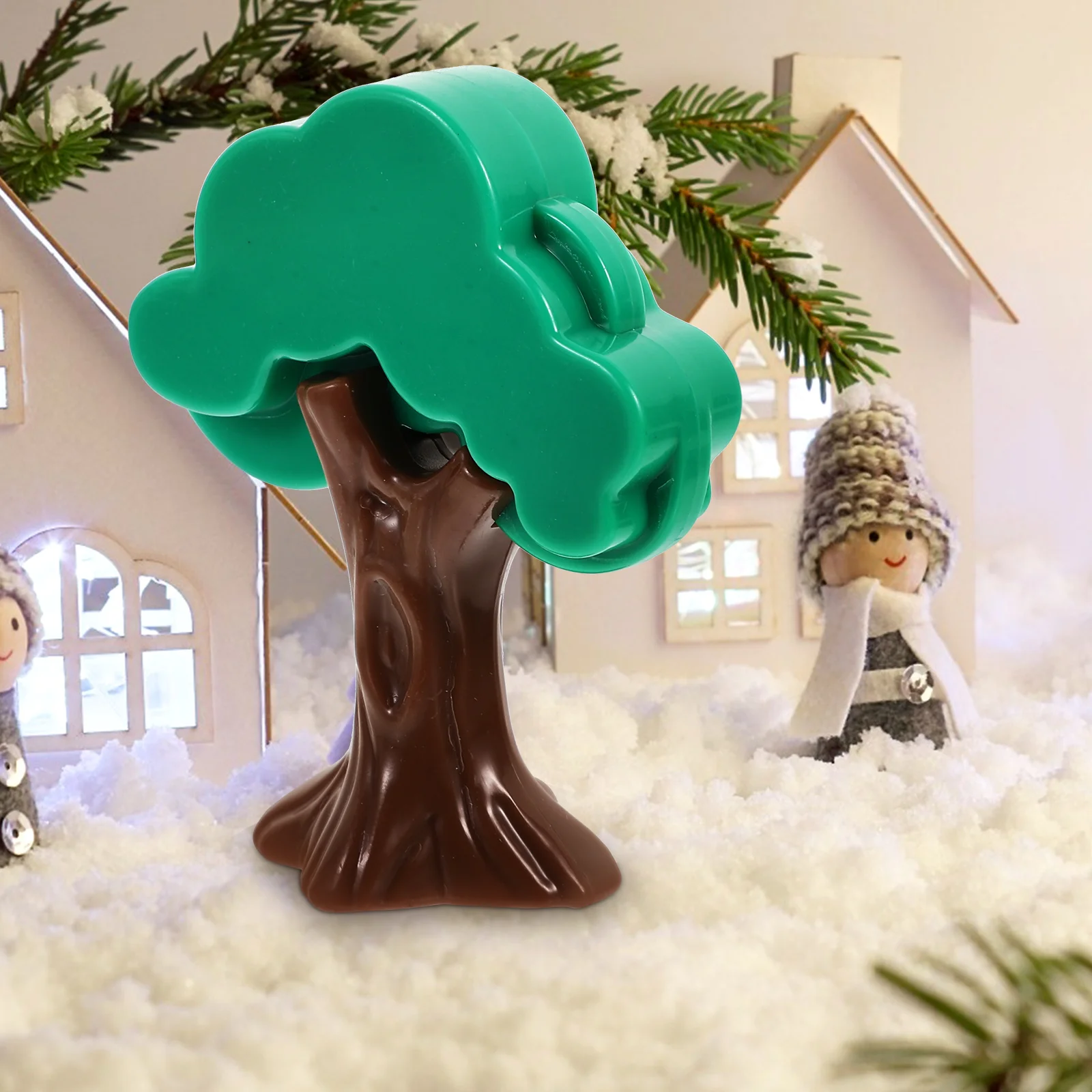 

5pcs Forest Tree Accessories Foliage Simulation Trees Mini Layout Decor For Train Scenery Diy Crafts Kids Non-Toxic Easy