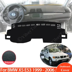 For BMW X5 E53 1999 2000 2001 2002 2003 2004 2005 2006 Dashboard Cover Dash Board Mat Carpet Pad Shade Cape Blanket Accessories