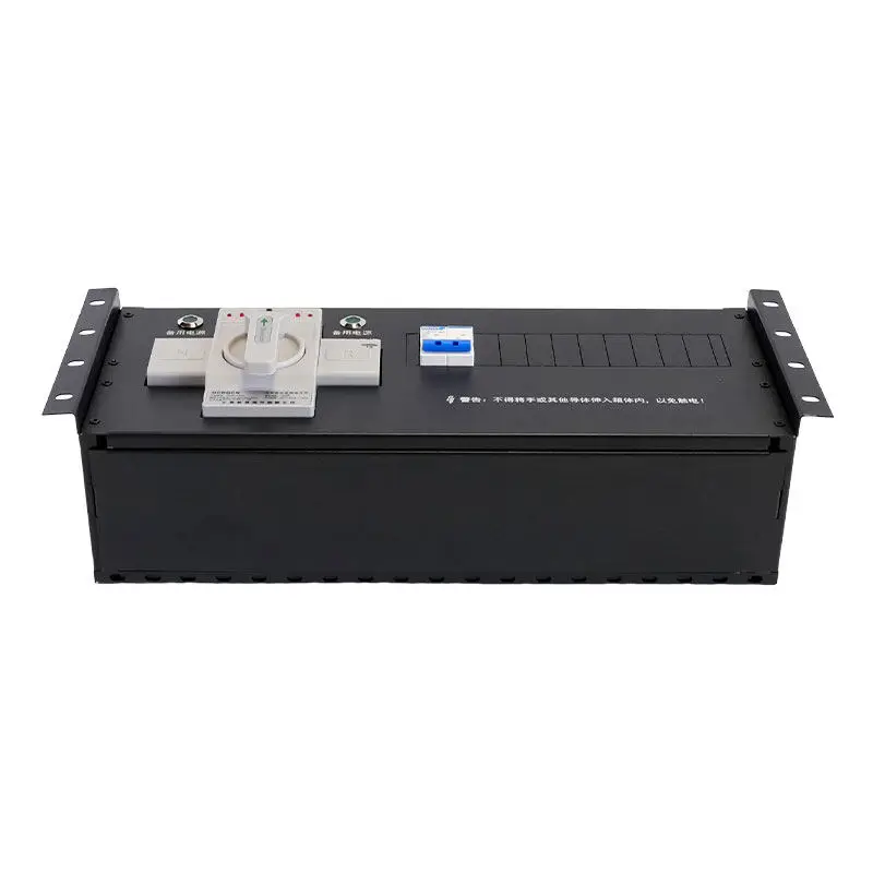 Rack-mounted dual power supply switching Automatic power transfer switch Continuous power supply installation