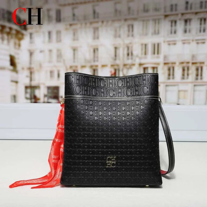 Luxury Bags Shopping - CH Dames Bucket Bag met zijden