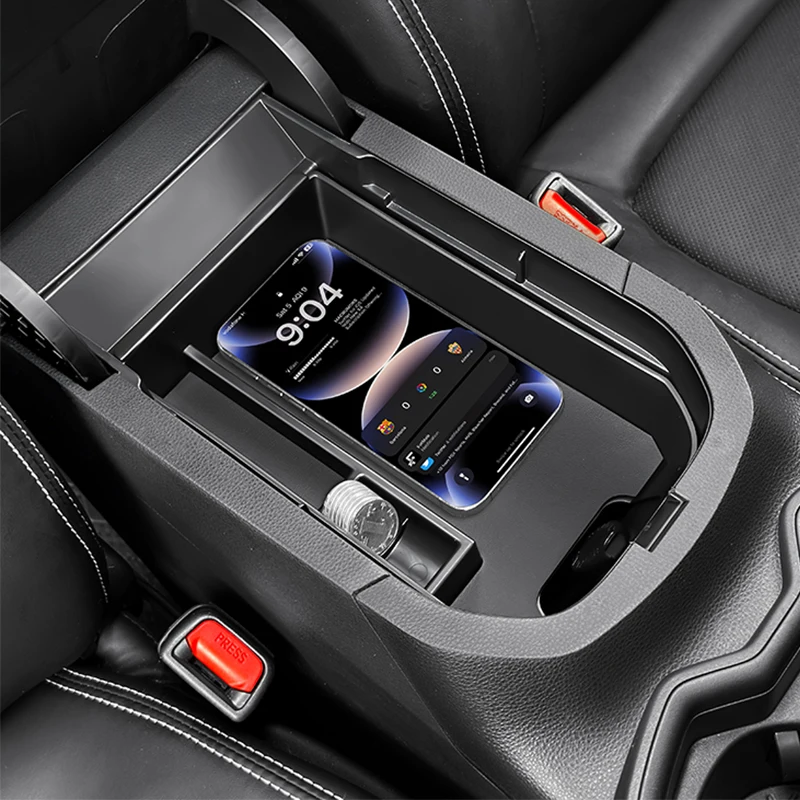 Car armrest box storage box ABS material interior storage component For Toyota RAV4 XA50 2021 2022 2023 2024