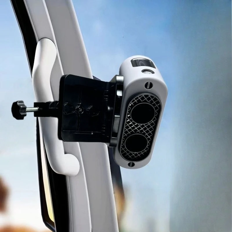 

USB charging car fan, portable large wind belt bracket car fan