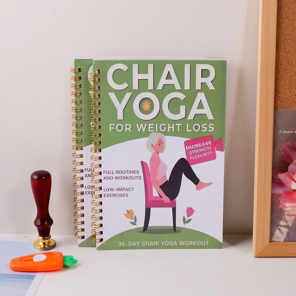 Chair Yoga Guide for Weight Loss, Muscle Strengthening & Flexibility - Beginner-Friendly Workout Suitable for Seniors and Adults