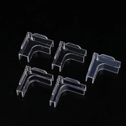 4Pcs Acrylic Transparent Anti-collision Fish Tank Corner Protector Adhesive Free Protective Cover Aquarium Accessories