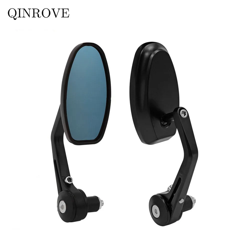 22mm Motorcycle Handlebar End Rearview Mirror Aluminum Universal Side Mirror For Ducati Monster 620 696 797 821 Scrambler Diavel