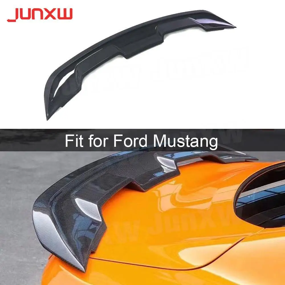 Carbon Fiber Rear Boot Spoiler Wings for Ford Mustang GT V8 V6 Coupe 2015 -2019 FRP GT500 Style Rear Spoiler Car Styling