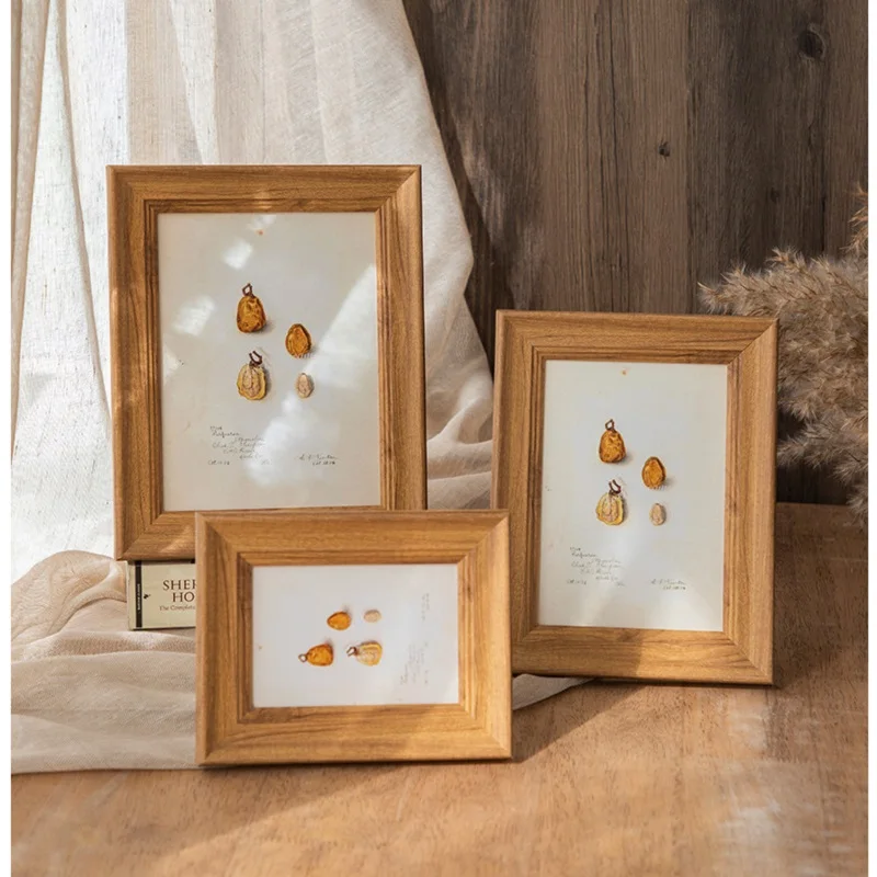 Amerikanischer Vintage-Fotorahmen, 15,2 cm, 17,8 cm, dekorative Tischplatte und Wandbehang, Bilderrahmen für Heimdekoration, kreativer Kunstrahmen