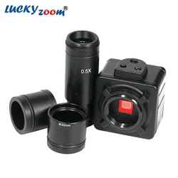 5MP USB Cmos Camera Electronic Digital Eyepiece Microscope Camera 0.5X C-mount Len Adapter For Binocular Trinocular Microscopio