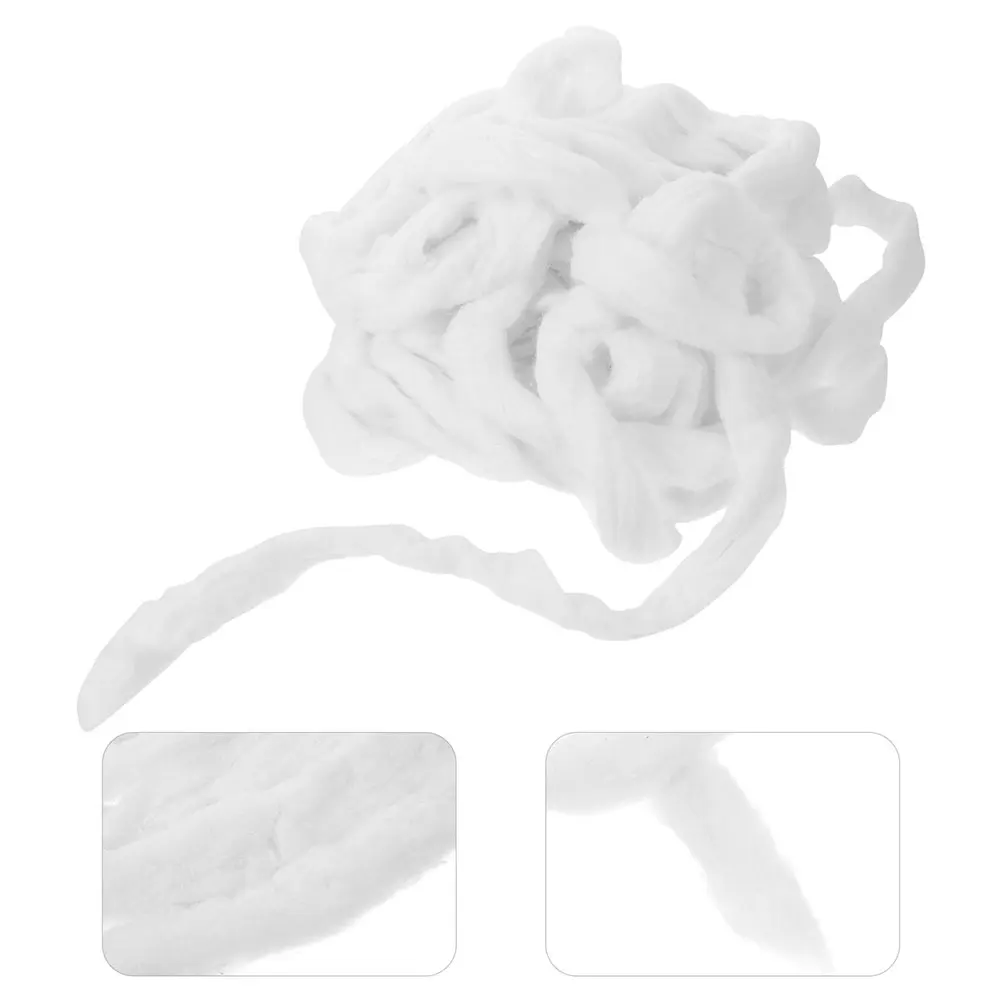 

2 Pack Hairdressing Cotton Strips High Absorbency Quick Water Absorption for Salon Home Perm Single Use Soft for Hair