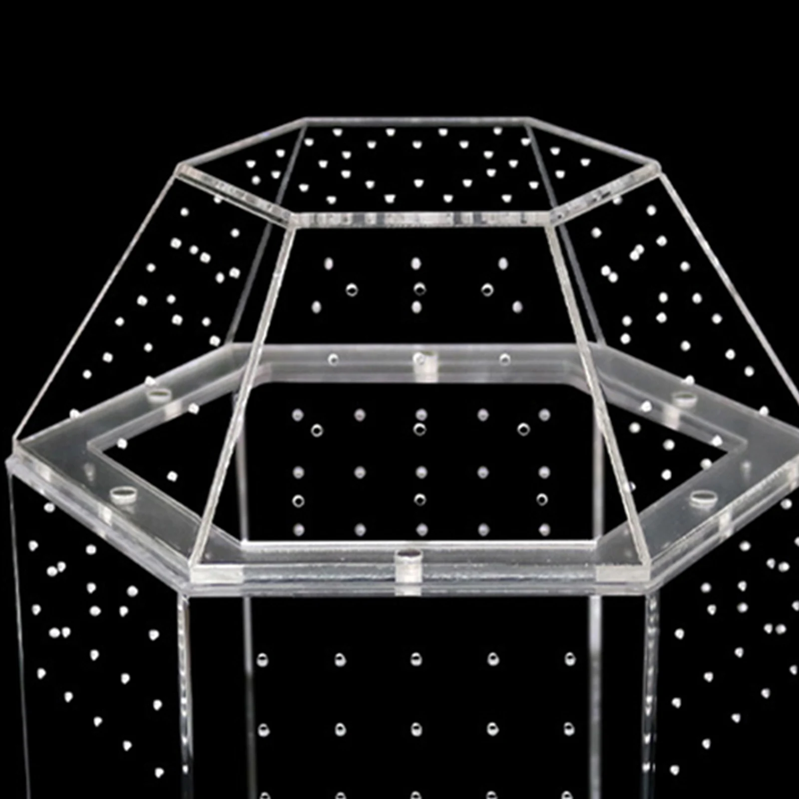 

Коробка для разведения рептилий, акриловый мини-корпус для тарантул, полная прозрачность, резервуар для пауков, тарантов, улиток, ящериц, рептилий