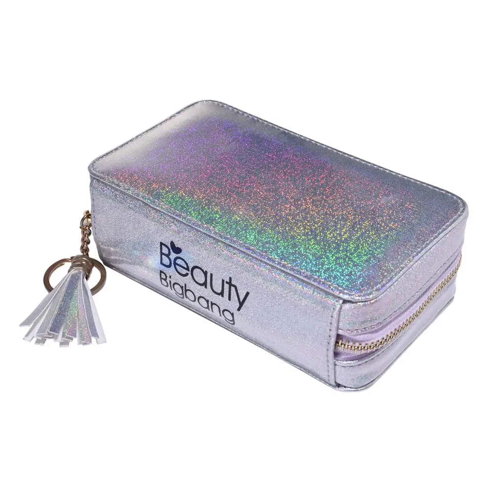 BEAUTYBIGBANG ختم لوحة تخزين حقيبة حالات متعددة الوظائف رشاقته المسافر مسمار الفن ختم حقيبة منظم جيوب للإزالة
