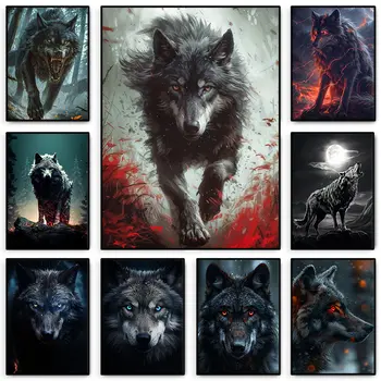 10 best sales オオカミのポスター - №6