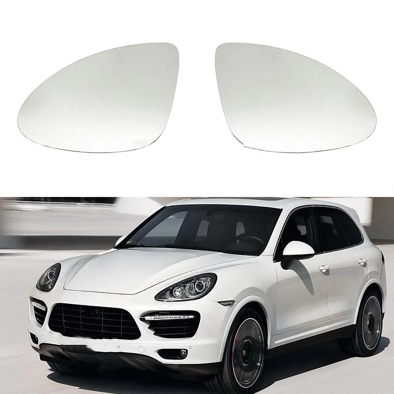 

WIDE ANGLE HEATED CAR MIRROR GLASS FOR PORSCHE CAYENNE 2015 2016 2017 95873105501 / 95873105600