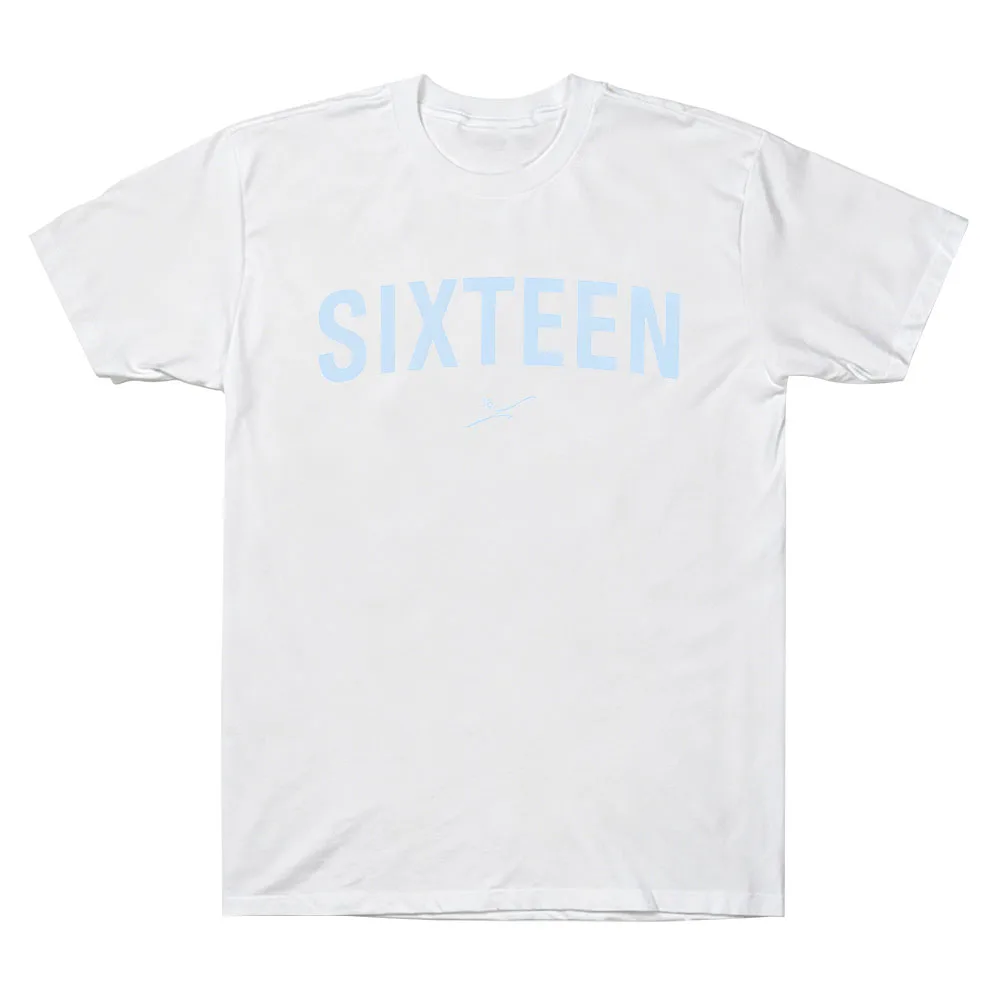 SIXTEEN TEE Charles Racer Leclerc Merch T Shirts Simple Letter Print Tshirt Men Fashion Casual Cotton Short Sleeve O Neck Tops