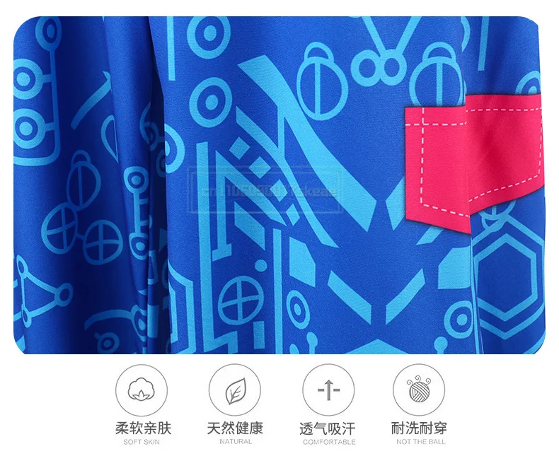 أنيمي الفتيات 3 قطع زومبي 4 فجر مصاصي الدماء أديسون تأثيري حلي حفلة الهالوين طفل زي #6