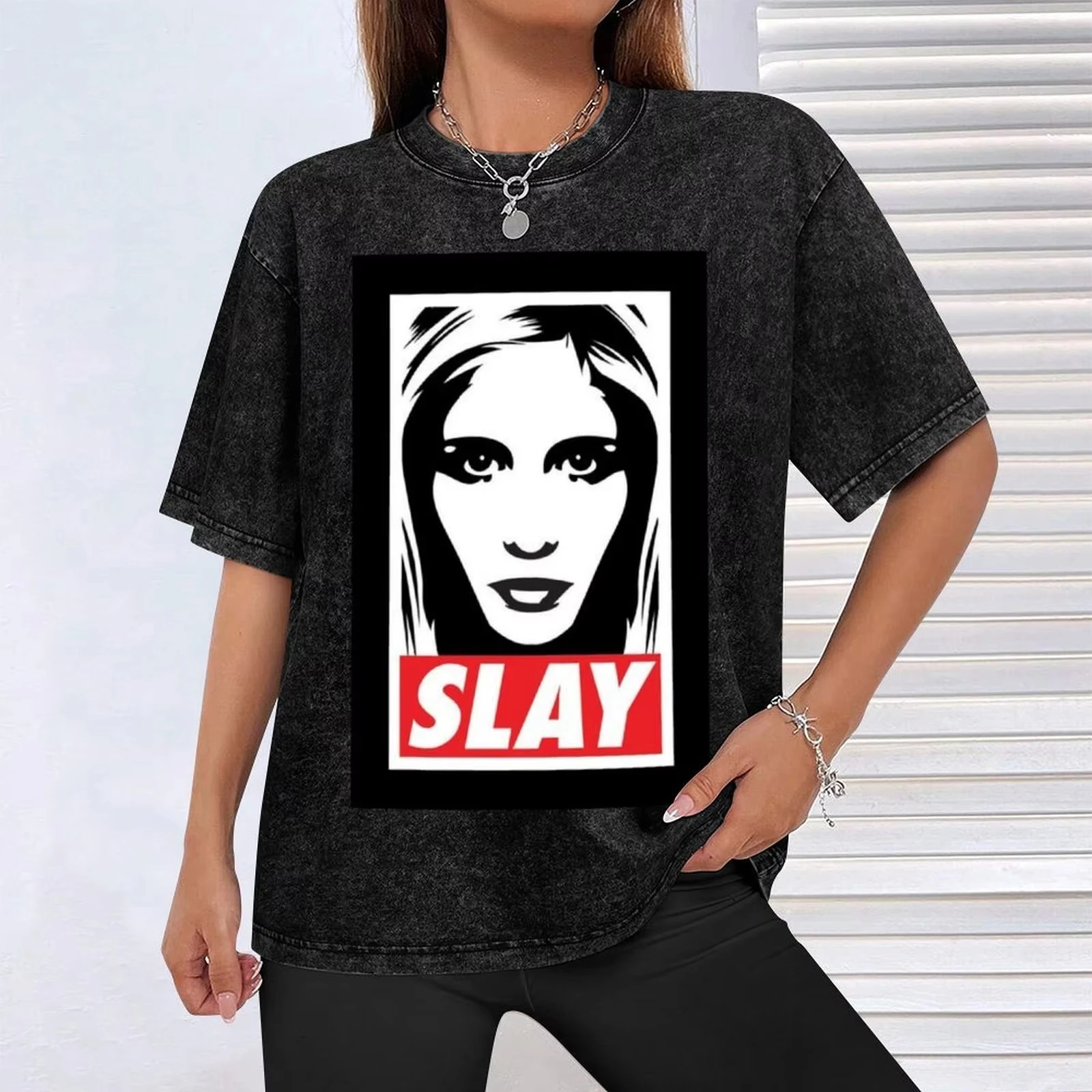 بافي مصاص الدماء القاتل تي شيرت طبعة جديدة فاخرة تي شيرت المشجعين الرياضة القطن الجرافيك تيز الرجال التي شيرت