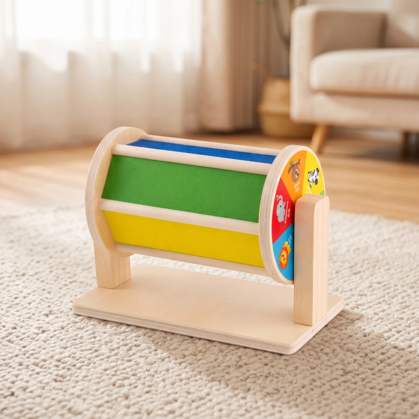 Textile Drum Toy Baby Rotating - огляд і ціна Baby Nursery Toy
