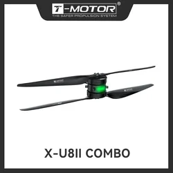 T-MOTOR X-U8II Coaxial Combo Arm Set Integrated Propulsion System (U8II Motor+Alpha ESC) for UAV VTOL RC Drone