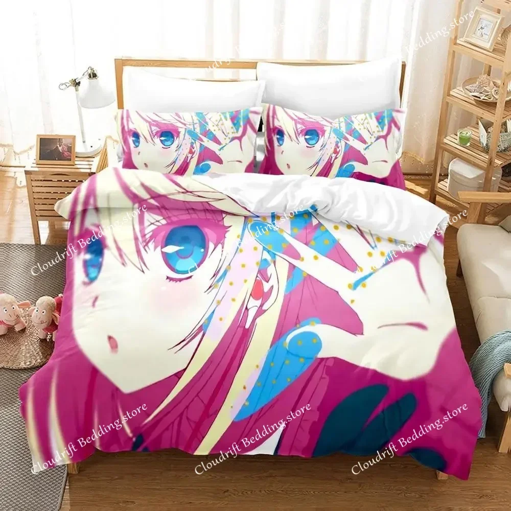 New 3d Print Kawaii Anime Absolute Duo Bedding Set Single Twin Full Queen King Size Bed Set Adult Kid Bedroom Duvet Cover Sets02