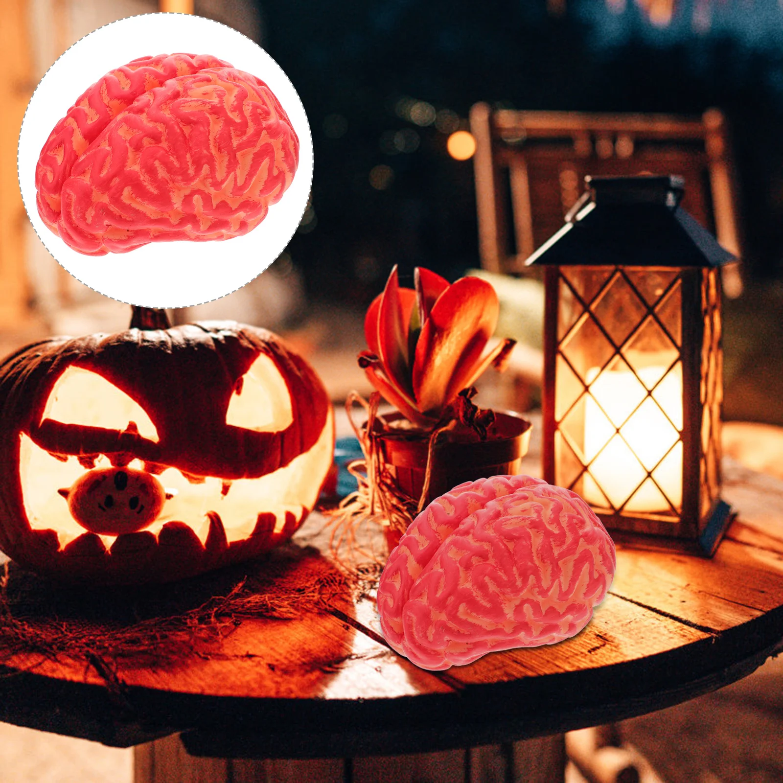 

1Pcs Fake Blood Brain Spooky Party Favor for Halloween Celebration Bag Insert Fun Gag Game Friendly Novelty Item