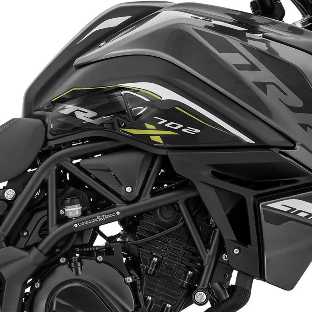 For Benelli TRK 702X TRK702 X 2023-2025 Motorcycle Accessories Tank Pad 3D Protection Sticker