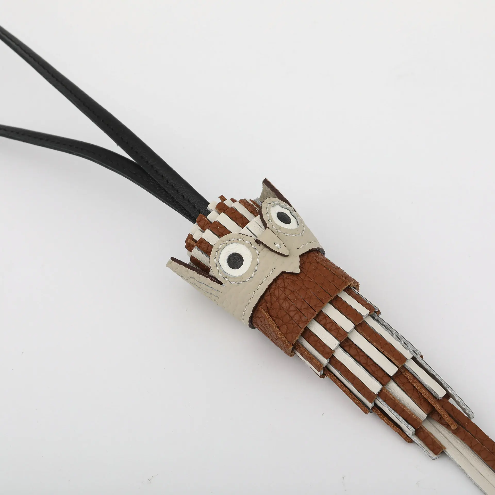 

2025 New Genuine Leather Bag Accessory Fashion Trendy Car Hanging Ornament Handmade Women's Bag Pendan 45