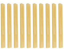 10X Unbleached Bone Guitar Saddle 85x3.5x10mm Nut Bridge Luthier