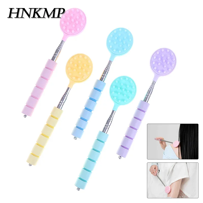 

Extendable Cactus Back Scratcher With 2 Size Spikes Foam Handle One-Hand Itch Stick For Men & Women Portable Point Massage Stick