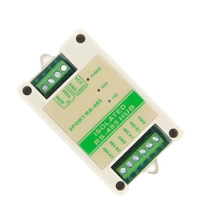 485 Repeater Industrial Grade Optoelectronic Isolation 4-way RS485 Hub Splitter Splitter 1 In 4 Out