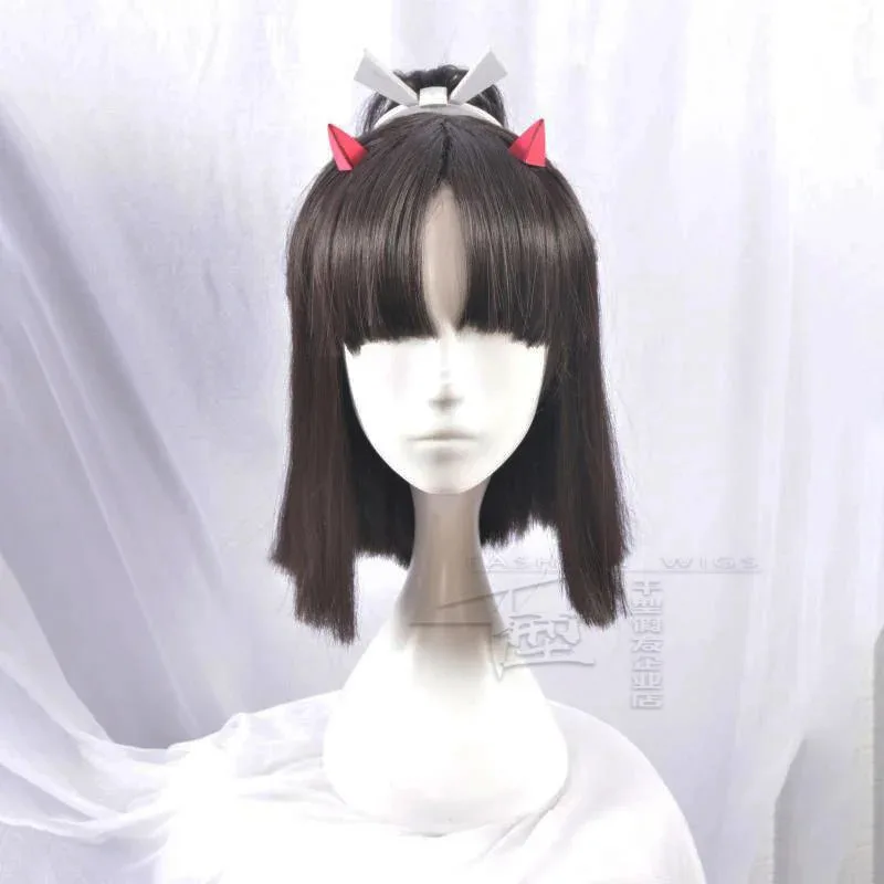

NewGame Onmyoji Onikiri Cosplay Wig Brown Black Version Synthetic Women Hair Onmyoji Cosplay Halloween Costumes Hair2025