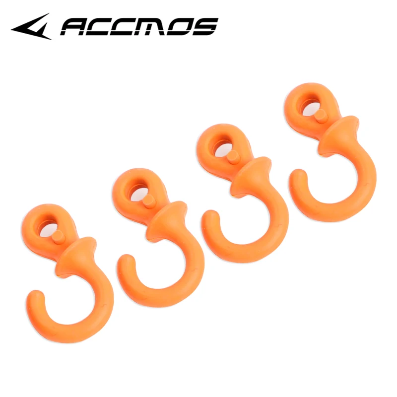 4 stücke Verbindung Bogen String Stabilisator Dämpfer Affe Schwanz Gummi Stabilisator Vibration Dämpfer Bogenschießen Jagd Zubehör – Detail 7