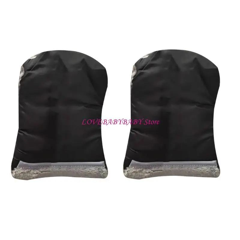 

Winter Stroller Hand Muff Pram Pushchair Gloves Soft & Breathable Hand Warmer Pram Accessories Toddlers Essential 4XBC