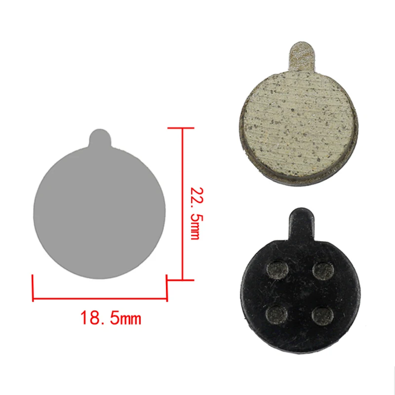 2Pcs Electric Scooter Brake Pads Replacement Disc Metal Friction Parts for Ninebot F30 F40 F20 Electric Skateboard