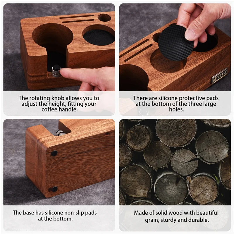 حامل تدك مسحوق القهوة A97G لآلة الإسبريسو - الملحقات الأساسية لتوزيع المسحوق والتخزين أ