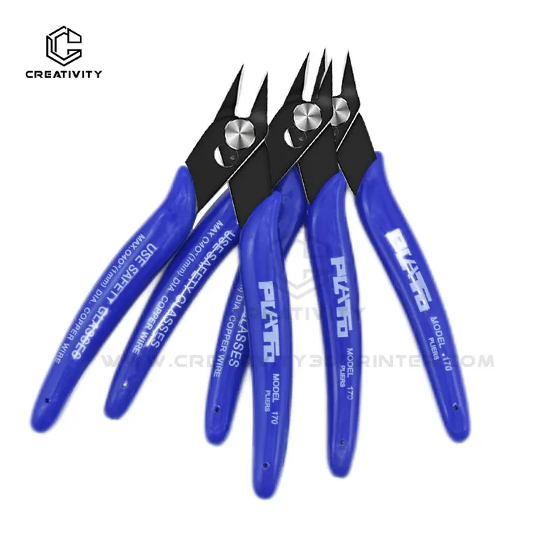 Professional PLATO170 Pliers Multi Functional Tool Electrical Wire Cable Cutters Cutting Side Snips Stainless Steel Nipper Tools