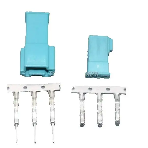 

Worldgolden 3p мужской и женский автоматический 3-контактный разъем, вилка автомобильного динамика, вилка автоматических тройных частот, 1-968700-1 B/1355620-1 для автомобиля BMW и т. д.