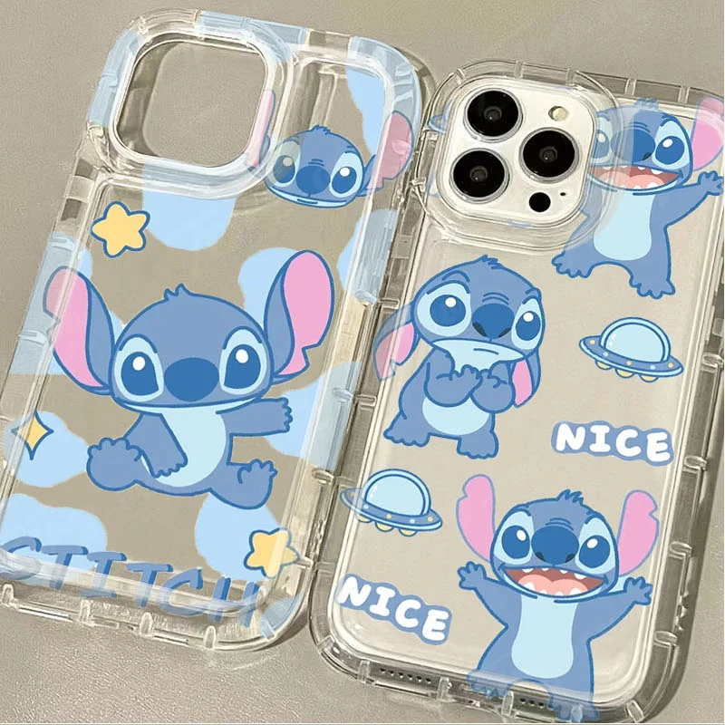 Disney Stitch Phone Case for Samsung Galaxy A15 A55 A05 A05S A14 A24 A13 A23 A73 A12 A22 A32 A52 A52S A72 A31 A51 A71 Back Cover