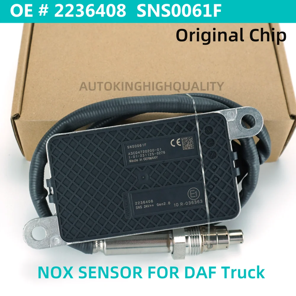 2236408 Датчик NOx высокого качества для грузовиков DAF OEM 5WK96661D 2006245 1973525 1904788 2006243 1973527 24 В Датчик азота и кислорода