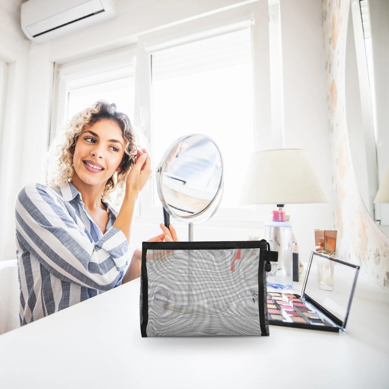 15Pcs Versatile Mesh Pouches Zipper Organizer Bags for Cosmetics Pencils Travel and Daily Use Bag Organizer Pouches