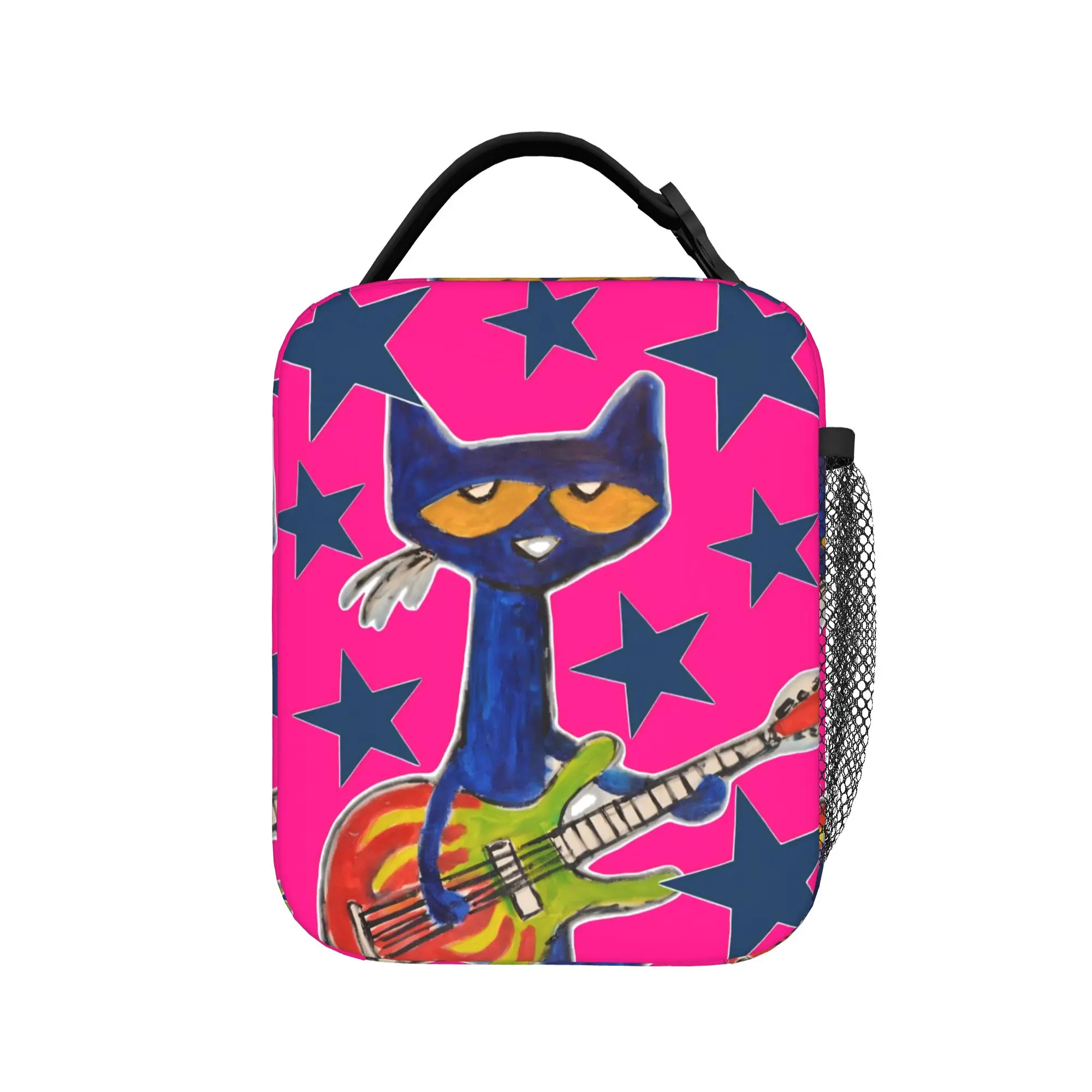 Petes Cartoon Cats Insulated Lunch Bags High Capacity  Reusable Cooler Bag Tote Lunch Box Work  Outdoor Men Women