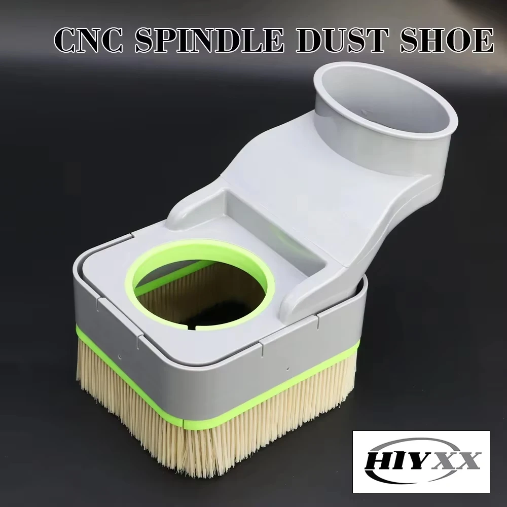 CNC Router Dust Shoe 70MM 75MM 80MM 85MM 90MM 100MM CNC Dust Boot Cleaner for Spindle Motor Router Machine Cover Dust Collecting