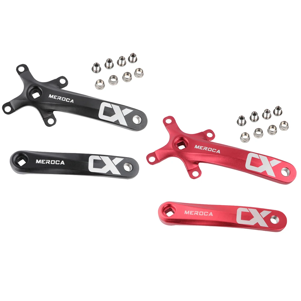 Road Bike Crank 170mm 104 BCD Light Weight Aluminum Alloy Bicycle Crank Arm Set Bicycle Accessories Supplies