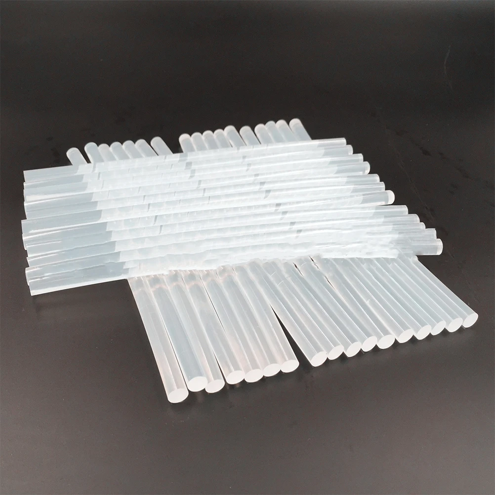 

100 PCS Hot Melt Glue Stick Transparent Sticks Repair Tool DIY Kit Economical Child